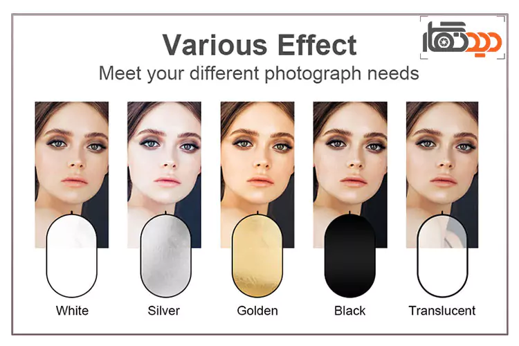 تاثیر رفلکتور بر سوژه