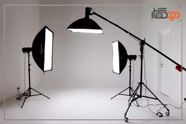 سافت باکس در زوایای مختلف