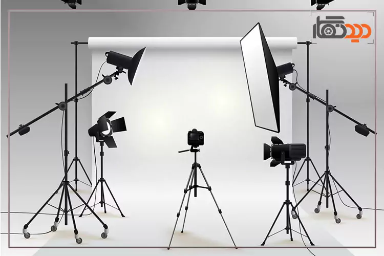 سه پایه نور 804 و انواع تجهیزات نورپردازی