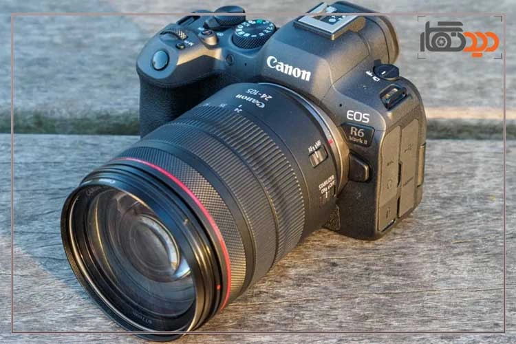 نقد و بررسی دوربین کانن R6 و نمای جانبی