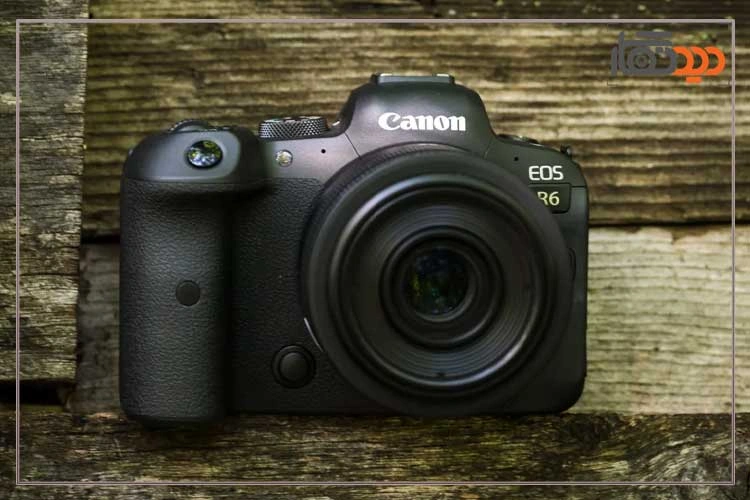 نقد و بررسی دوربین کانن R6 و نمای روبرو