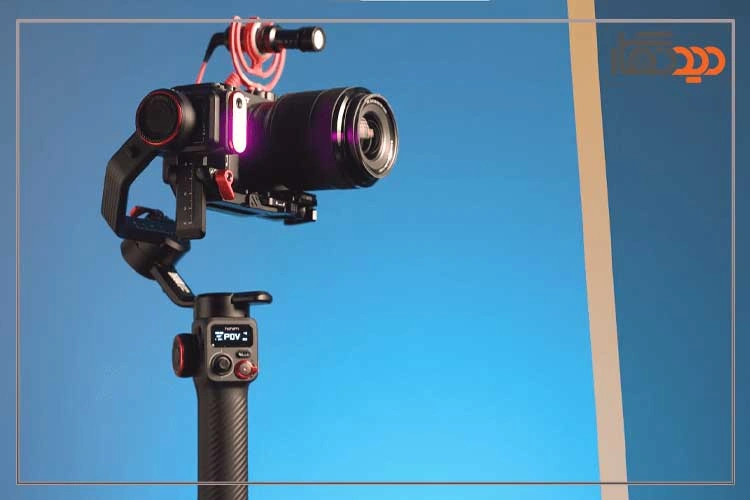 گیمبال دوربین هوهم Hohem iSteady MT2 Kit Camera Gimbal و نمای جانبی