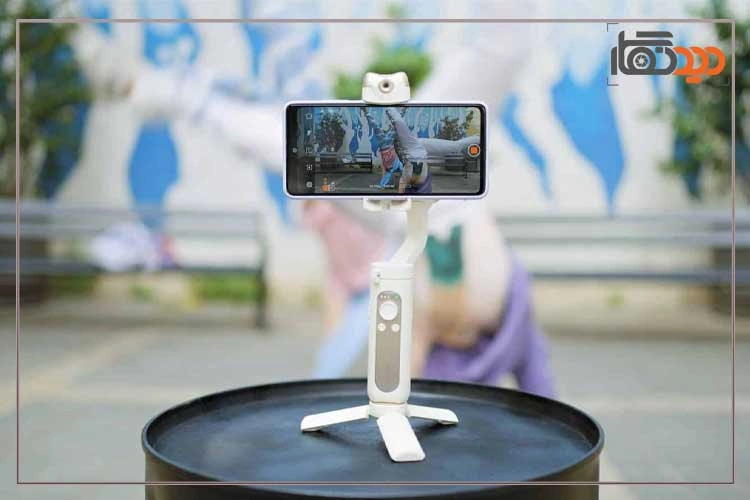 گیمبال موبایل هوهم Hohem iSteady V2 Smartphones Gimbal و نمای روبرو