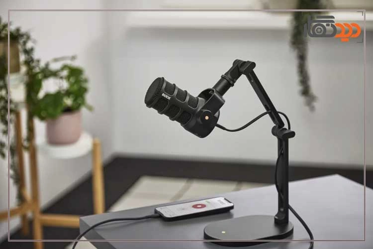 یو اس بی PodMic USB و نمای جانبی