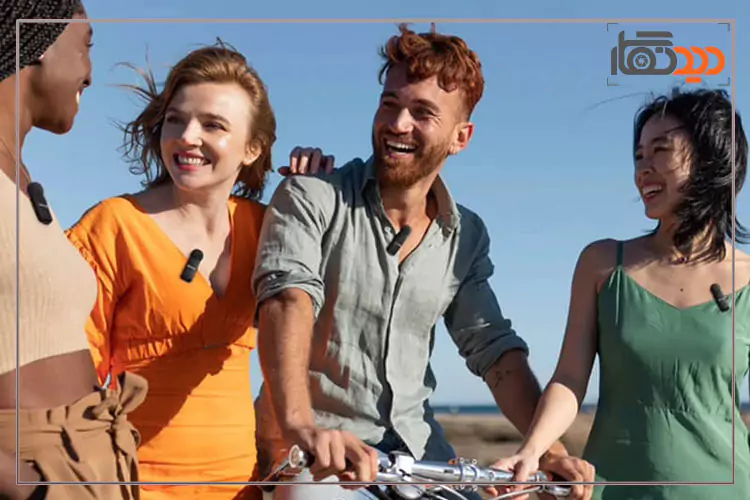 میکروفون بویا BOYA BY-V4D Lightning و کاربری 4 نفره