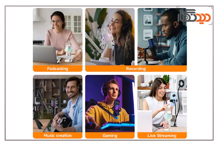 میکروفون گیمینگ کامیکا EJOY UNI PRO D و کارایی فوق العاده آن