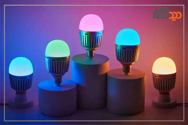 رنگ های لامپ RGB گودکس C7R