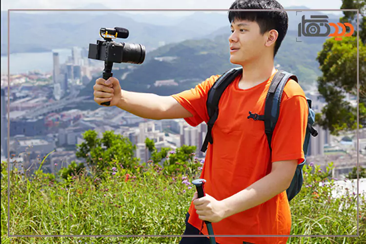 میکروفون گودکس Godox IVM-S2 روی دوربین