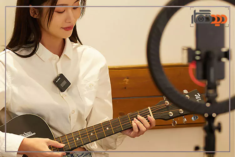 میکروفون گودکس MoveLink II M1 with 3.5mm و ضبط موسیقی