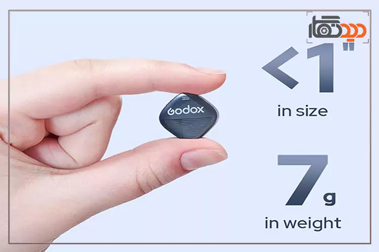 وزن فرستنده میکروفون گودکس Godox SL MIC Lightning