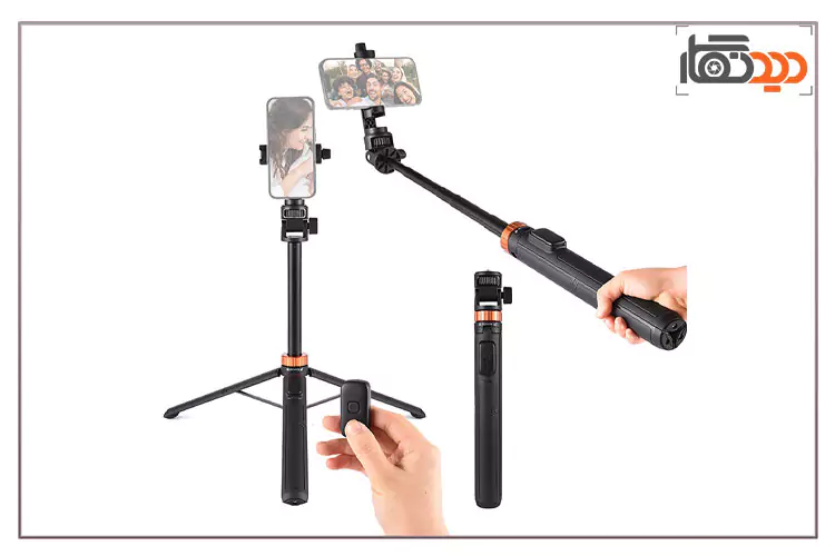 حالات مختلف کاربری سه پایه کینگ جوی M080