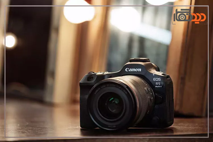 طراحی و ارگونومی دوربین کانن r5 mark ii