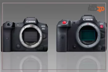 مقایسه دوربین کانن R5 با R5c