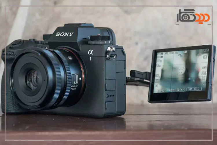 دوربین سونی sony a1 II و صفحه نمایش چرخان