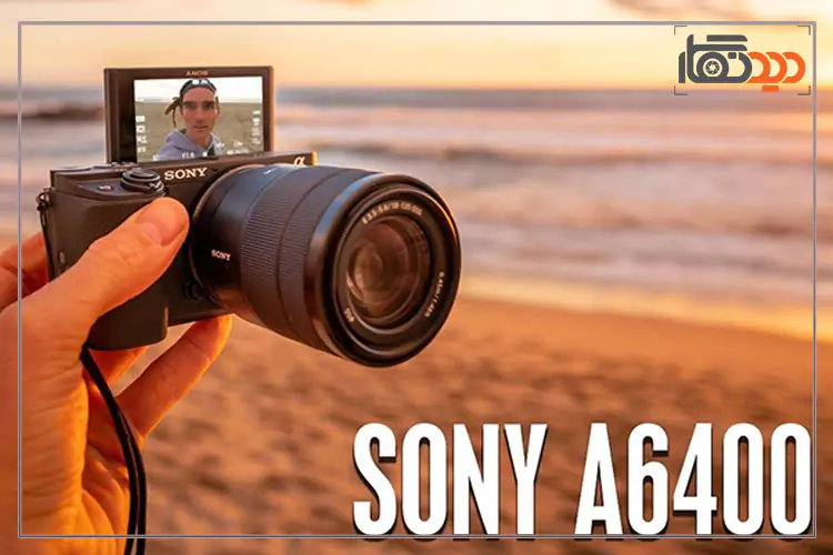 دوربین سونی a6400 در دست 