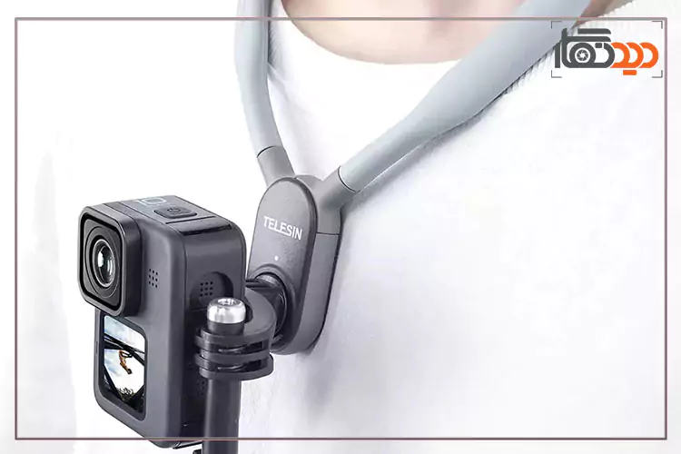 هولدر گردنی تلسین و دوربین گوپرو