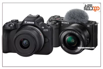 مقایسه و تحلیل دوربین سونی ZVE10 و کانن R50