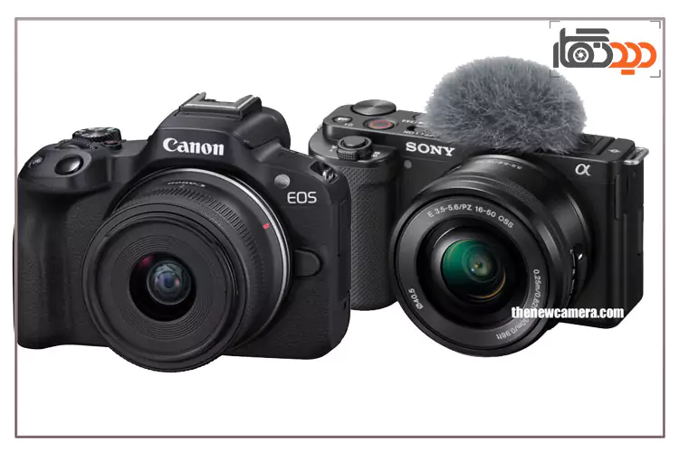 مقایسه و تحلیل دوربین سونی ZVE10 و کانن R50