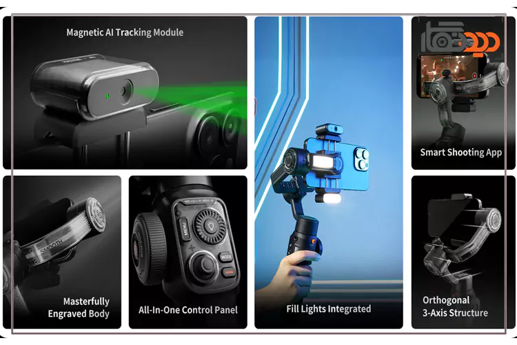 نقد و بررسی گیمبال اسموت 5S Ai عکس 2