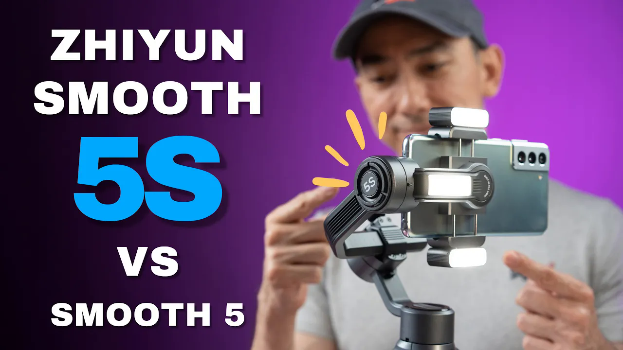 فیلم مقایسه گیمبال ژیون اسموت 5S و اسموت 5S Ai