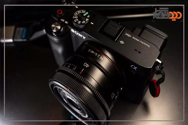 بدنه دوربین عکاسی سونی A7C نمای کلی