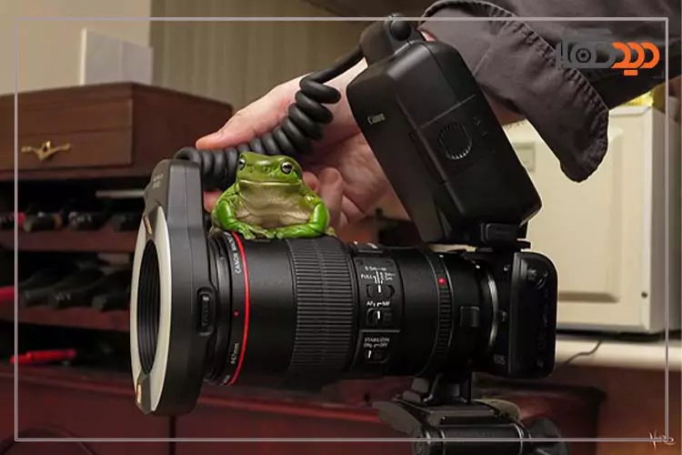 رینگ فلاش دوربین