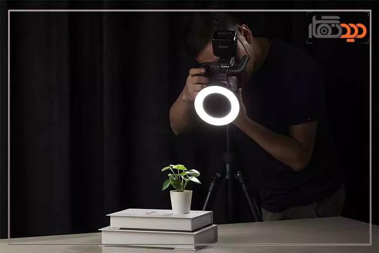 رینگ فلاش دوربین