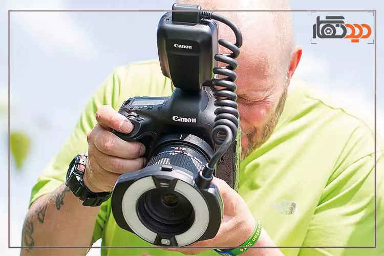 رینگ فلاش دوربین