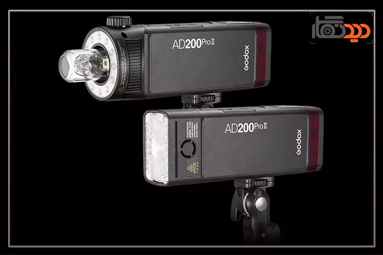 طراحی و ارگونومی فلاش گودکس AD200Pro II