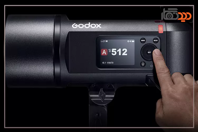 صفحه نمایش ارتقا یافته ی فلاش گودکس AD600PROII