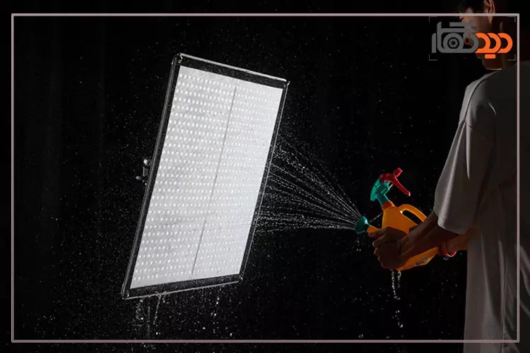 پنل گودکس Godox F200Bi Bi-Color و ضدآب بودن آن