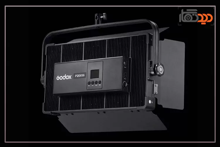 نمای پشت نورثابت گودکس Godox P200Bi Bi-Color