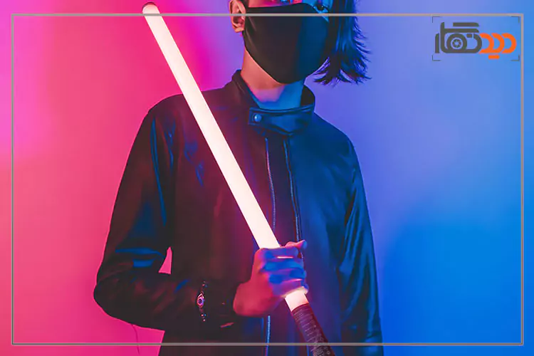 نور باتومی لوکسئو LUXCEO RGB MOOD-50CM