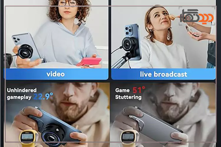 کاربری خنک کننده موبایل تلسین