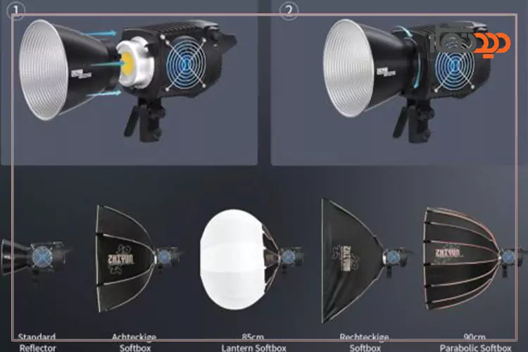 ویدیو لایت ژیون Zhiyun MOLUS B100