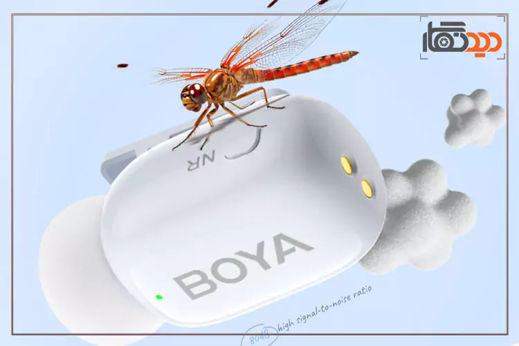 میکروفون بویا BOYA Mini 13 Combo white