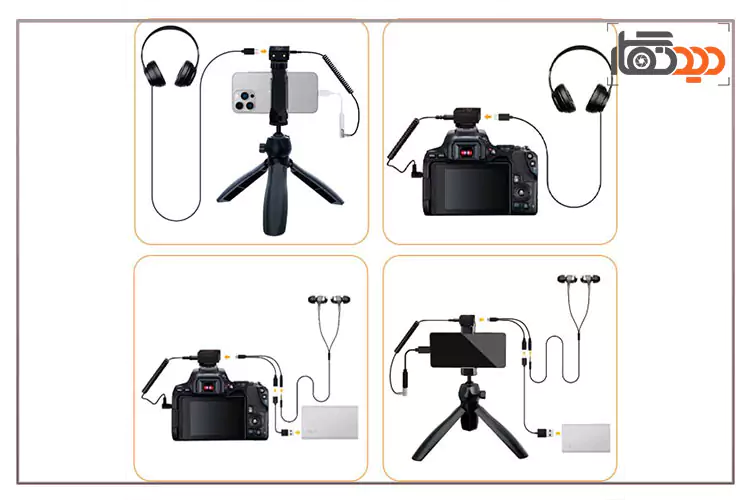 مبدل USB-C به AUX / USB-C کامیکا