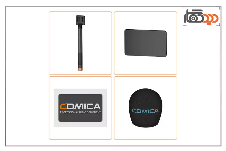 اقلام همراه دسته میکروفون کامیکا COMICA HR-WM