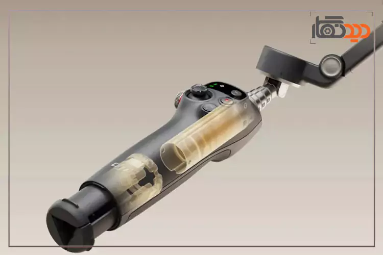 اجزای دسته گیمبال موبایل DJI Osmo Mobile 7 Combo for iPhone