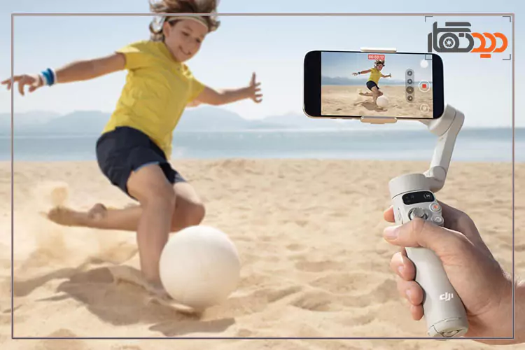ثبت تصویر بدون لرزش با گیمبال موبایل DJI Osmo Mobile 7