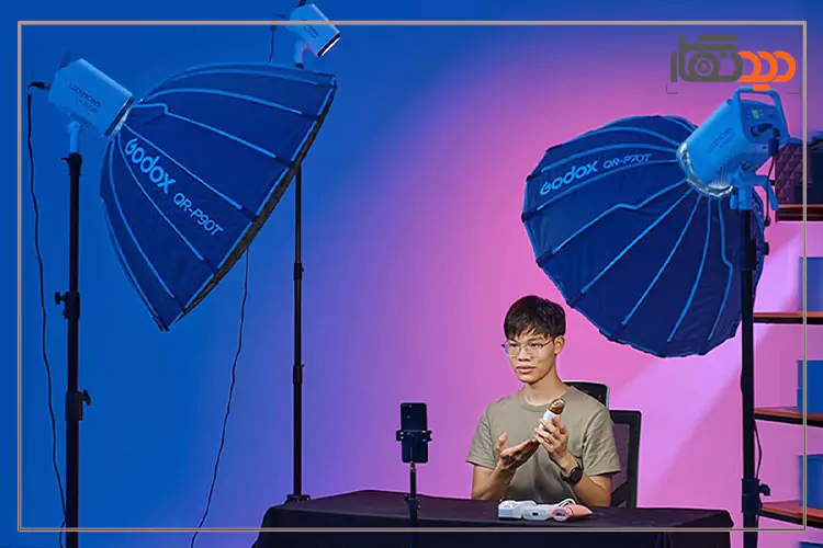 ویدیولایت Godox Litemons LA200R RGB white