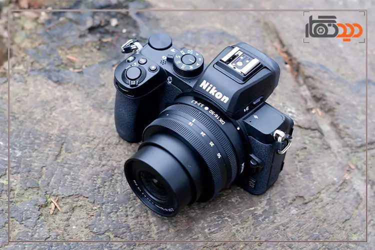 نمای از بالای دوربین نیکون Z50