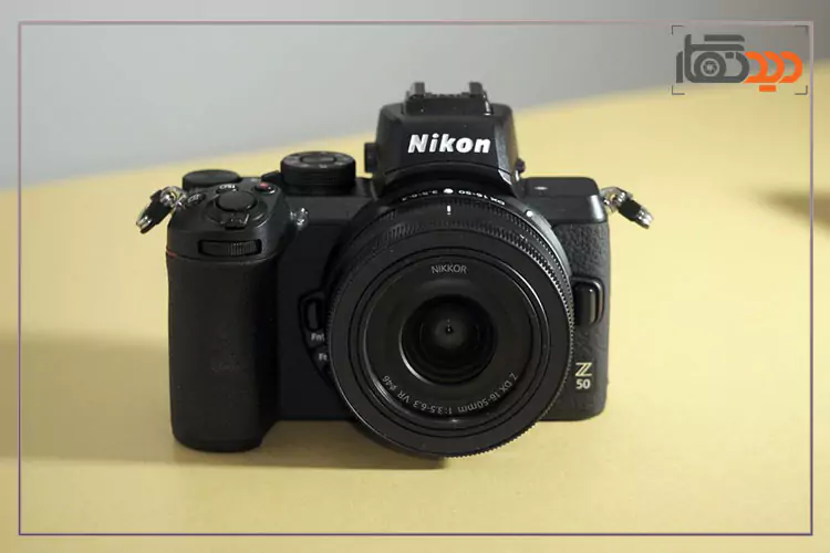 نمای ظاهری دوربین نیکون Z50