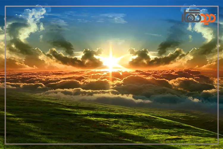 عکاسی از طلوع و غروب آفتاب پیش زمینه