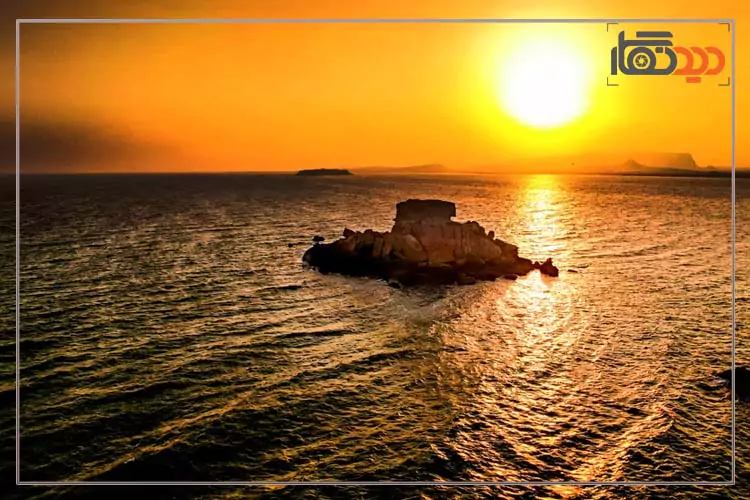 عکاسی از طلوع و غروب آفتاب ساحل