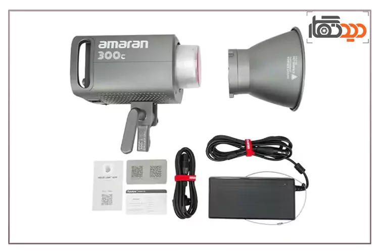 اقلام همراه ویدیو لایت آماران amaran 300W RGB