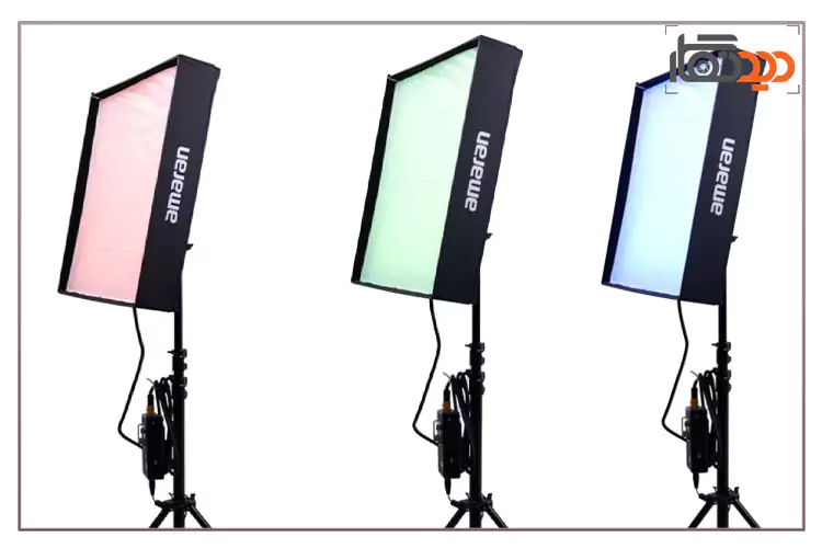 دمای رنگ نور amaran F22c 2 x 2 RGB