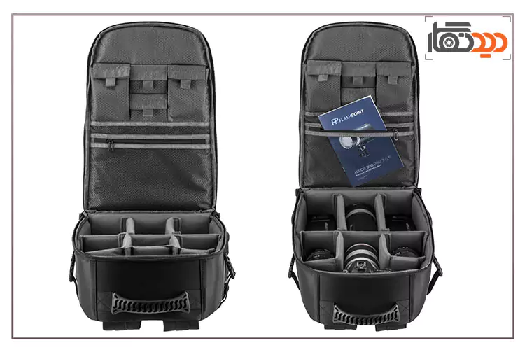 فضای داخلی کوله پشتی گودکس Godox CB20