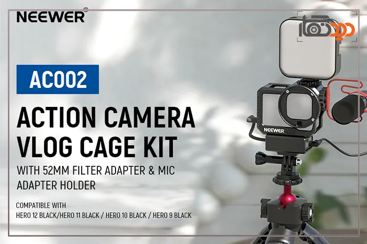 کیج دوربین گوپرو هیرو 9-10-11-12 نیور