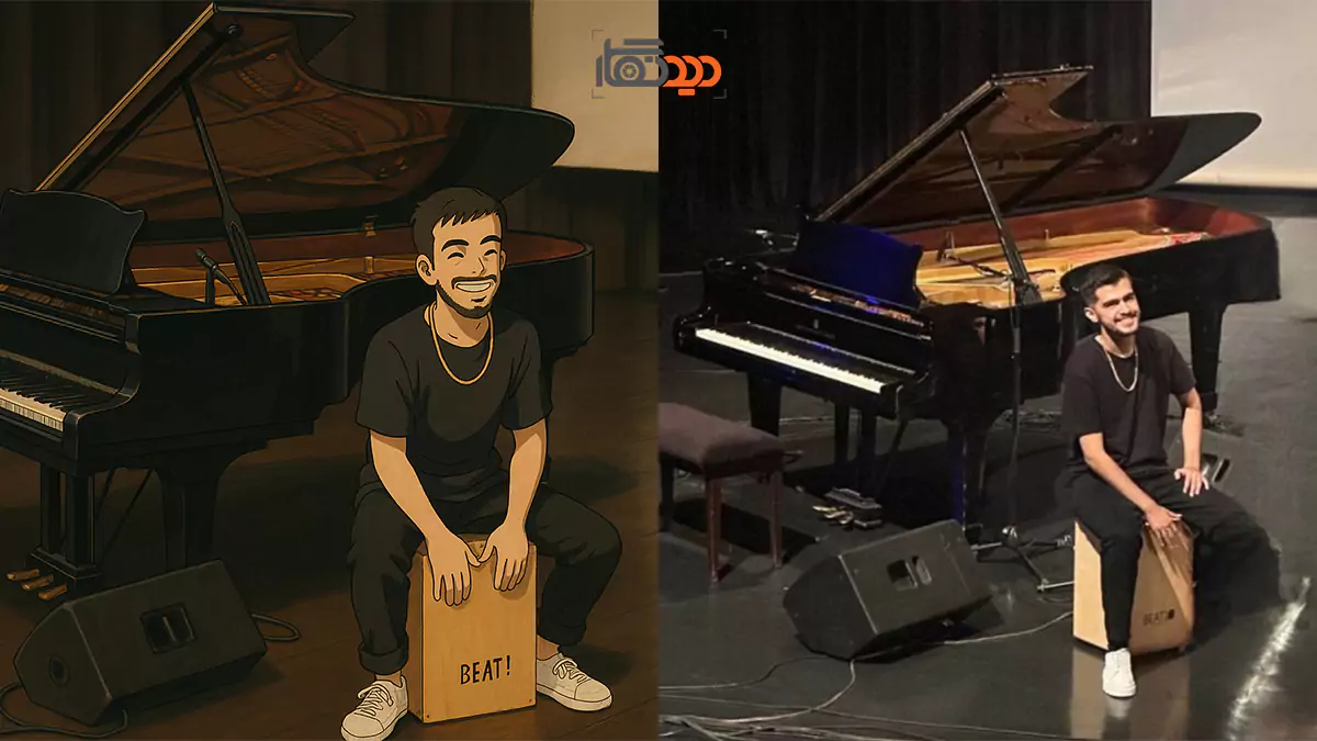 عکس کارتونی شده با استایل Ghibli توسط هوش مصنوعی